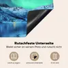 KitchenYeah© Herdabdeckplatte Nordlichter - Berg - Schnee , Produktbild-Vorschau 5