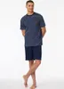 SCHIESSER Pyjama court homme - Casual Essentials, col rond, Voir les images du produit 11