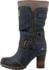 Mustang - Bottines zippées, tige haute, noires, pour le Voir les images du produit 9