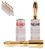 14x Bananenstecker NEXMEX 24K vergoldet High End Stecker Produktbild-Vorschau 1