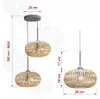 Luxolar Pendelleuchte BOHO 2 flammig E27 LED 60 W Natural Produktbild-Vorschau 7
