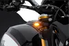 Hashiru LED Blinker M8 Metall ST33 Schwarz, Getöntes Glas, Produktbild-Vorschau 3