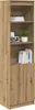 vidaXL Highboard Artisan-Eiche 50x35x180 cm Holzwerkstoff Produktbild-Vorschau 4