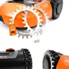 beos® Premium Edelstahl Spikes für Worx Landroid - Für Worx Produktbild-Vorschau 1