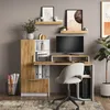 Wandregal Vicco Tomy Weiß/Goldkraft Eiche 60 x 10 cm 2er  Produktbild-Vorschau 7