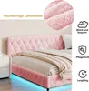 UnboxG Čalouněná postel 140x200cm s LED diodami a funkcí Náhled obrázku produktu 4