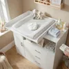 Wickelkommode Wickeltisch Baby Kommode aus Holz mit Produktbild-Vorschau 13