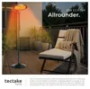 tectake® Infrarotheizstrahler Solaria Monolith 3 Produktbild-Vorschau 7