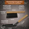 BLACK OAK Ascheeimer KATLA 15L – Set mit Schaufel & Besen Produktbild-Vorschau 4