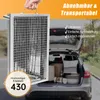 SunJas Holzkohlegrill, Edelstahl Holzkohlegrill Tragbar, Produktbild-Vorschau 4