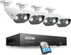ZOSI 4K POE Überwachungskamera System mit 8CH 2TB HDD NVR Produktbild-Vorschau 1