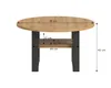Couchtisch Seattle | rund | Ø75 | Artisan Eiche / grau Produktbild-Vorschau 4