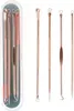 EWANTO Mitesserentferner 4er Set aus Edelstahl Rosegold Produktbild-Vorschau 3