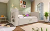 Polstertes Daybett 90x200 cm mit Ausziehbett, USB- & Produktbild-Vorschau 13