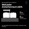 Zahnheld elektrische Munddusche Aquadent schwarz, kabellose Produktbild-Vorschau 2