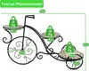 Mosaik Blumenständer, Blumentreppe Metall in Fahrrad Form, Produktbild-Vorschau 3
