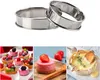 6 pièces 8CM cercle à pâtisserie cercle à gâteaux crumpets Voir les images du produit 12