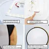 Plafonnier rond à LED Ø40cm, 30W, 3000LM, métal noir et Voir les images du produit 4