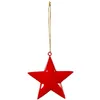 POSIWIO Weihnachtsdeko Stern Rot L Ø 20 cm zum Aufhängen - Produktbild-Vorschau 1