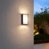 Moderne Außenwandleuchte Schwarz inkl  LED IP65 Packet Produktbild-Vorschau 9
