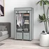 SUGIFT Kleiderschrank Stoff faltbar, Stoffschrank Produktbild-Vorschau 2
