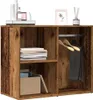 vidaXL Armadio in legno vecchio 80x40x65 cm Materiale a Anteprima dell’immagine prodotto 2