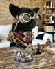 Kremers Schatzkiste XXL Steampunk Katzenbüste Polyresin Produktbild-Vorschau 1