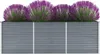 vidaXL Zahradní zvýšený záhon z pozinkované oceli 240x80x77 Náhled obrázku produktu 2