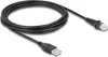 DELOCK RJ50 zu USB 2.0 Typ-A Barcodescanner Kabel 3 m Produktbild-Vorschau 1