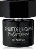 A black bottle of Yves Saint Laurent La Nuit de L’Homme Le Parfum. Produktbild-Vorschau
