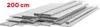 GAL-INDUSTRIAL | Płaskownik aluminiowy - 20x3 mm – 200cm - Podgląd zdjęcia produktu 10