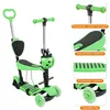 trottinette 5 en 1 pour enfants avec siège amovible barre Voir les images du produit 4
