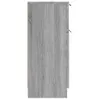 vidaXL Sideboard Gris Sonoma 30x30x70 cm Bois composite Voir les images du produit 10