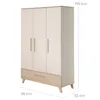 roba Kinderzimmer Set 3-teilig Sidney - Kinderbett 70 x 140 Produktbild-Vorschau 14
