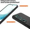 Close-up view of a black phone case on a white background, highlighting its protective features. Náhľad obrázku produktu
