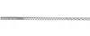 A long, thin metal profile with a series of cutouts, likely a shower drain profile. Produktbild-Vorschau