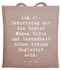 Mr. & Mrs. Panda Shopping Tasche Spruch 69. Geburtstag Produktbild-Vorschau 1