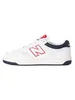 New Balance BB480 Lederturnschuhe, Weiß 45.5 EU Produktbild-Vorschau 3