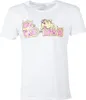 Pac-man - Ms. Pacman Logo T-Shirt White-XL Produktbild-Vorschau 1