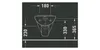 WC suspendu Duravit D-Code, chasse d'eau plate, Anteprima dell’immagine prodotto 9