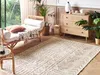BELIANI Koberec béžový bavlna 160 x 230 cm geometrický vzor Náhled obrázku produktu 2
