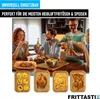 FRITTASTIX 100 pezzi Carta da forno carta assorbente del Anteprima dell’immagine prodotto 2