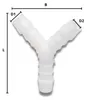 Raccordo Tubo a Y in Plastica 6mm Anteprima dell’immagine prodotto 2