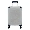 MuchoWow® Koffer Handgepäck Trolley Rollkoffer Kleine Produktbild-Vorschau 1