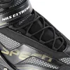 A close-up view of the top part of a black inline skate with gold accents. Náhled obrázku produktu