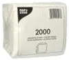 2000 Papstar Dessertdeckchen 15 cm x 15 cm weiss 89499 Produktbild-Vorschau 2
