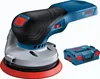 A Bosch GEX 18V-125 Professional Akku-Exzenterschleifer and its storage case are shown against a white background. Anteprima dell’immagine prodotto