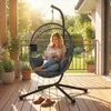 Sweiko Outdoor Hängesessel Hängesessel, inkl. Polster, Produktbild-Vorschau 11