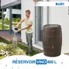 4rain Récupérateur d'eau de pluie Tonneau VINO 400L brun Voir les images du produit 2