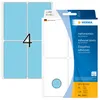 Vielzwecketiketten blau 52x82 mm Papier matt 128 St. Produktbild-Vorschau 1